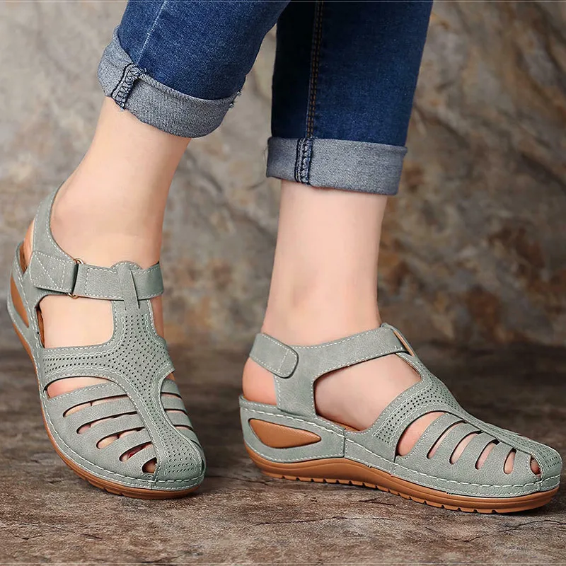 Women Sandals Summer Shoes Woman Plus Size 44 Heels Sandals For Wedges Chaussure Femme Casual Gladiator Sandalen Dames women sandals women wedges heels shoes