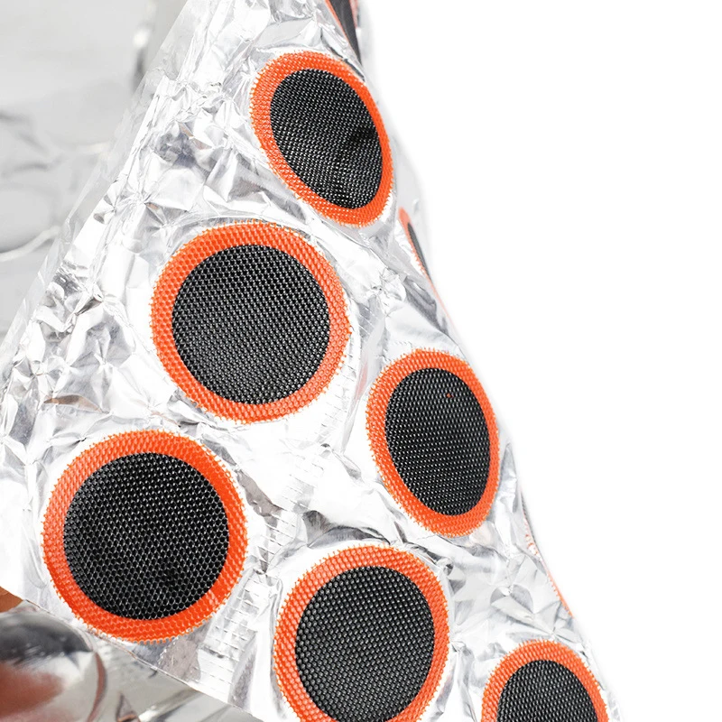 48 stücke Reifen Patch Gummi Fahrrad Reifen Reparatur Pad tragbare Reifen Schlauch Pad Fahrrad Reparatur Zubehör – Detail 4