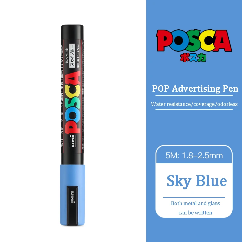 Versatile Water-Based Paint Marker Pen