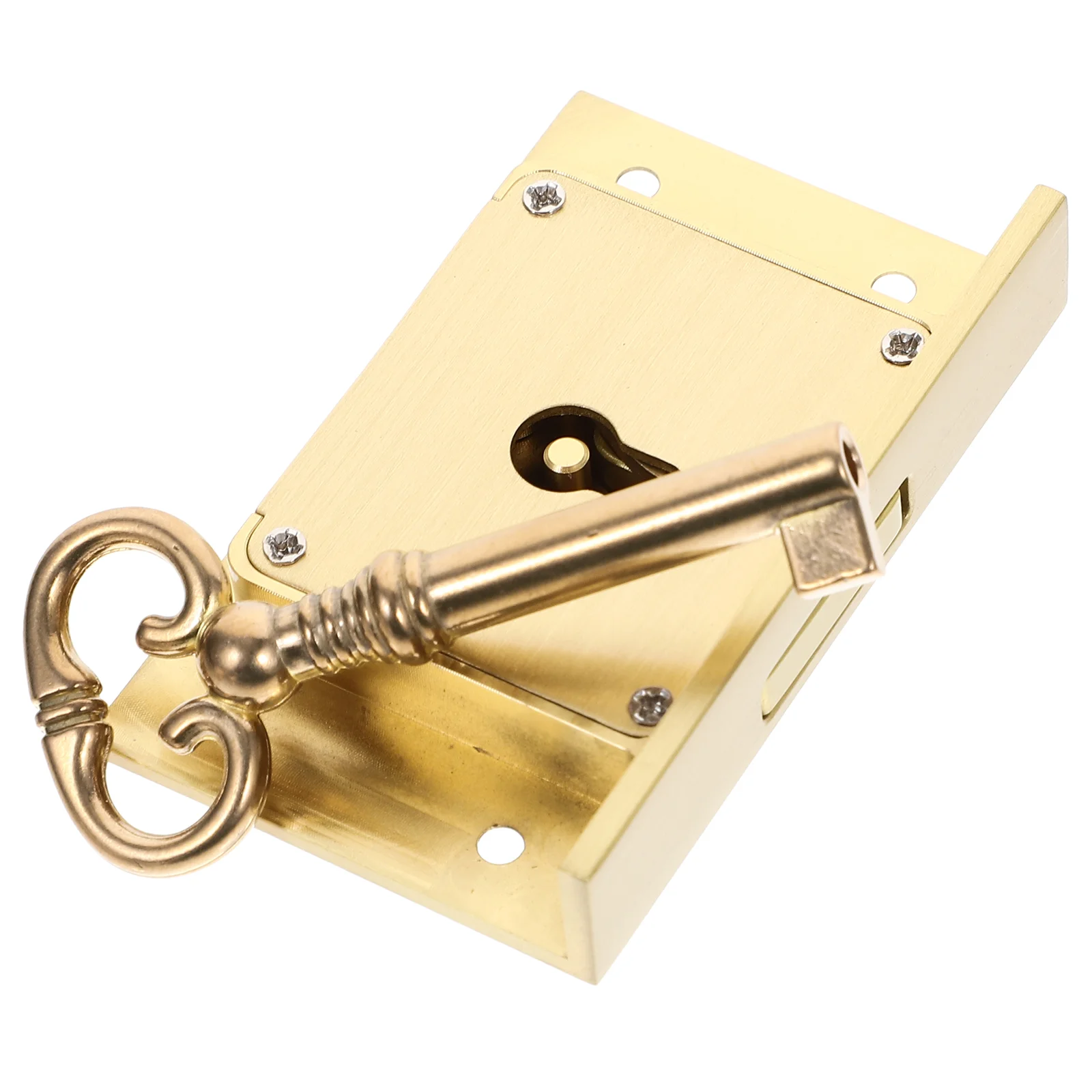 

Drawer Lock Brass Desk Lock For Drawer With Key Cabinet Drawer Safety Lock