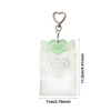 Ins Style Heart Wings Card Holder for 3 inch Photocard K-Pop Idol Photo Holder Card Cover Korea Sweet Girl Keychain Bag Pendant 6