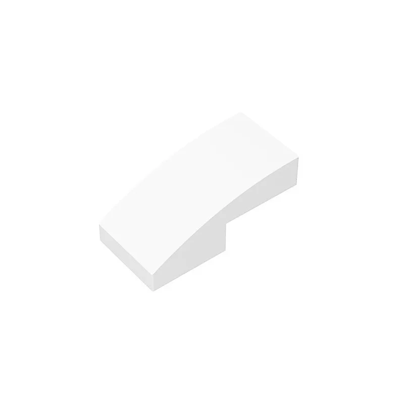 10 Stück 11477 67128 Gebogene 2x1x2/3 Steigungswinkelsteine, Farbige MOC-Zubehörteile, Kompatibel mit Bausteinen, DIY-Kinderspielzeug-Montageteile – Detail 1