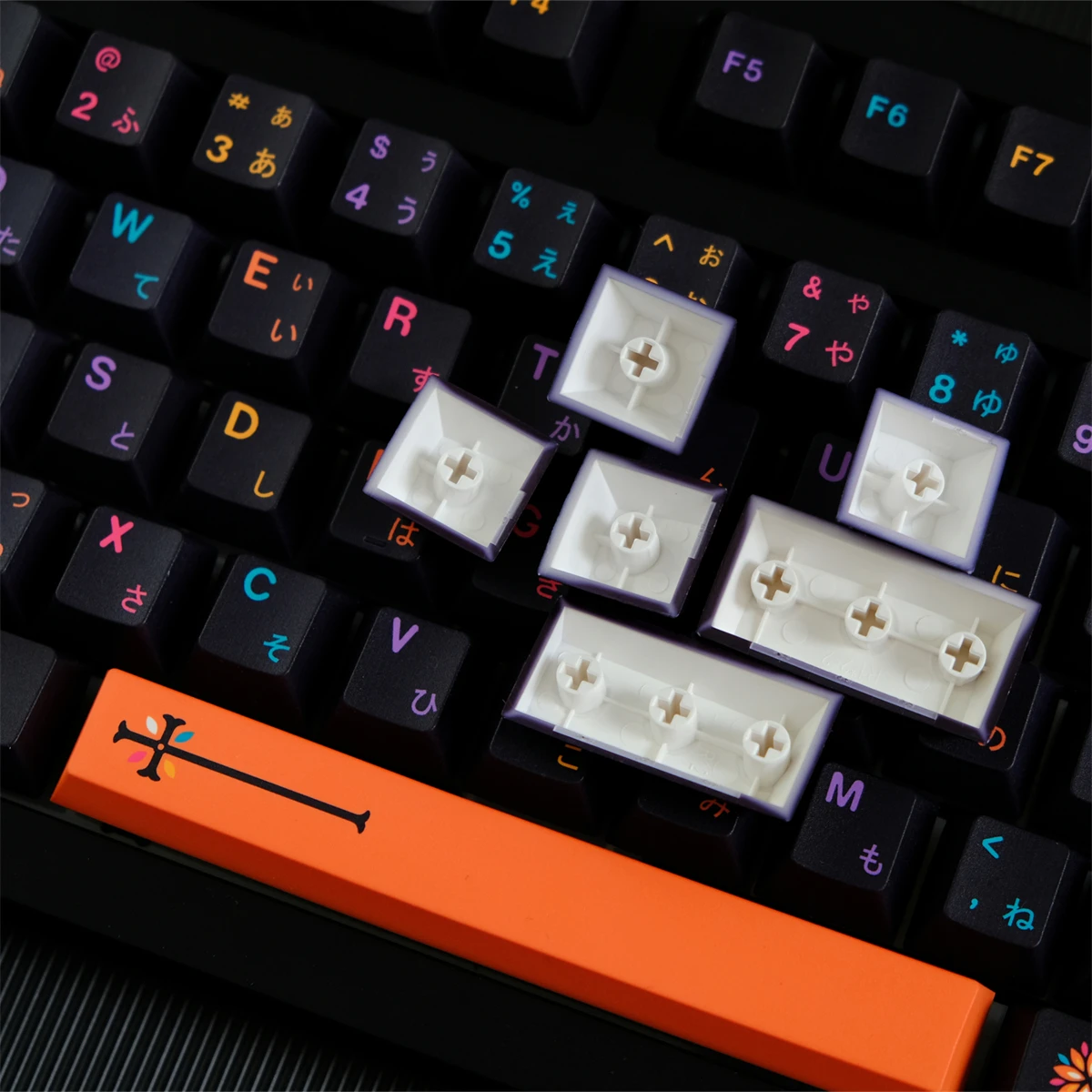 Gmk mictlanキーキャップ129キーpbt 5-サイド昇華型チェリー 