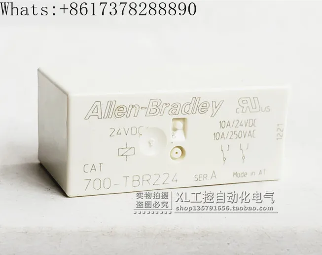 

New AB Relay 700-TBR224 24VDC available in stock with base