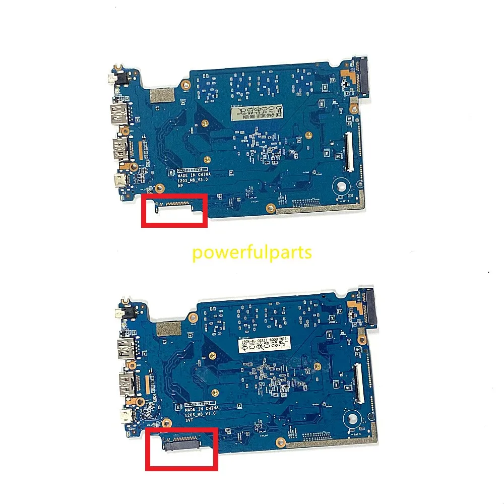 Placa-mãe para Lenovo Ideapad 120s14iap N3350 N4200 2g 4g 32g 64g 5b20p23884 5b20p23888 5b20p23726 100 de Trabalho - Imagem 3