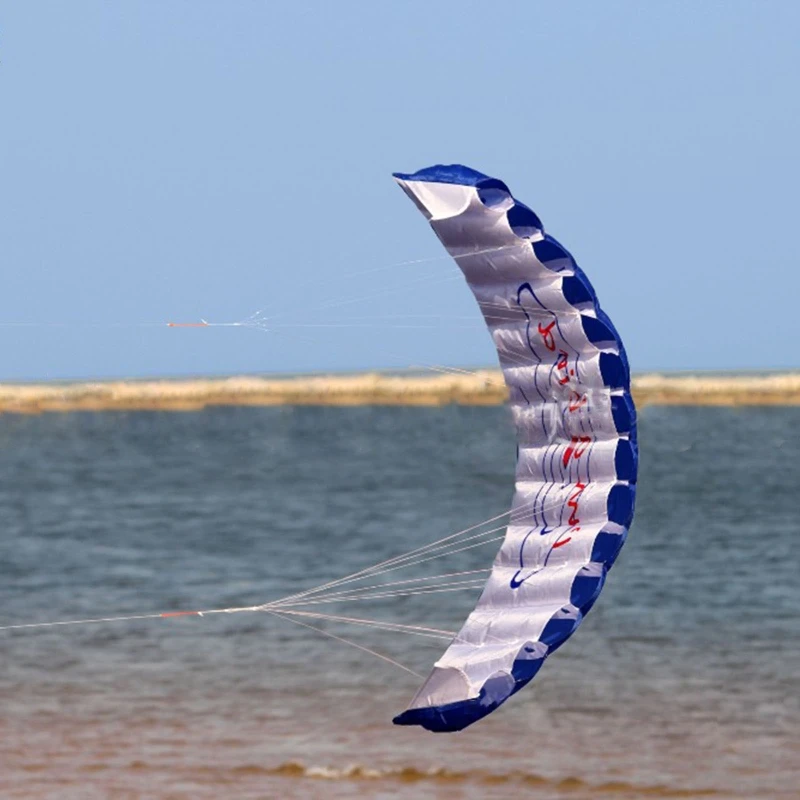 Stunt Kite Parafoil Soft Kite With Dual Line For Teens 8+ Adult Beach Play Favor Party Outdoor Sport Easy Fly