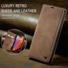 CaseMe Mobile Phone Flip Case for iPhone 15 14 13 12 Pro Max Magnetic Retro Leather Wallet Card Slot Holder Protect Cover Coque 1
