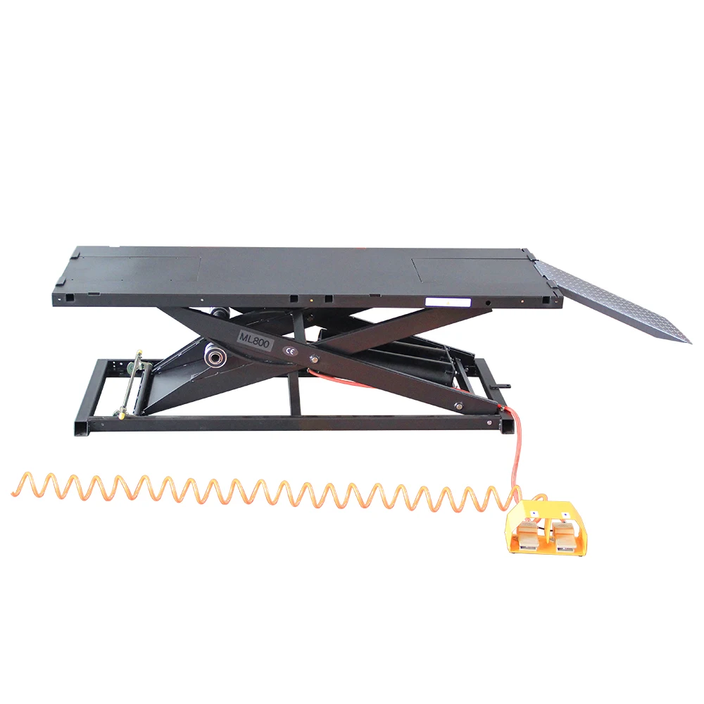

TFAUTENF 800KG 1764LBS pneumatic motorcycle lift motorcycle ramp car lift