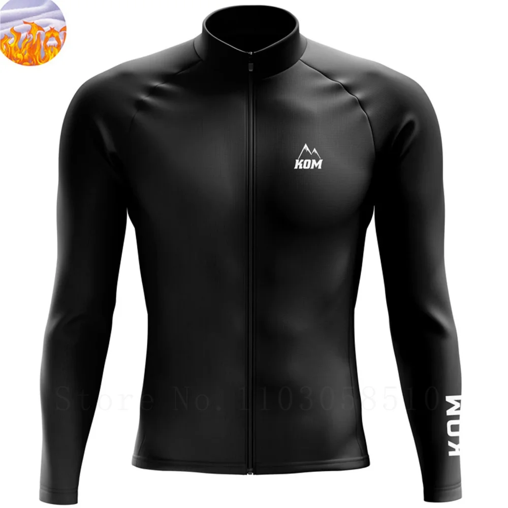 남성용 겨울 사이클링 의류 2025 프로 팀 긴팔 사이클링 저지 MTB 열 플리스 자전거 재킷