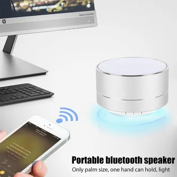 A10 Wireless Bluetooth Speaker Small Steel Cannon Subwoofer Portable Mini Gift 1