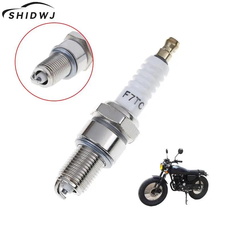 1 Pz Di Alta Qualità F7Tc Candela Adatta Per Vari Strimmer Motosega Tosaerba Motore Generatore