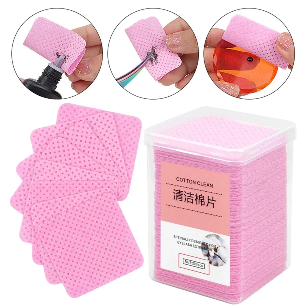 200pcs Disposable Facial Wipes Toner Soft Cleansing Wipes Non-Irritating And Moisturizing Wet & Dry Makeup Remover Wipes 2