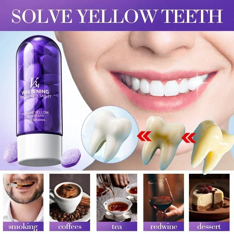 Teeth Whitening Toothpaste 5D Tooth Whitener Strips Oral Hygiene Cleaning Dental Bleaching Tools Fresh Breath