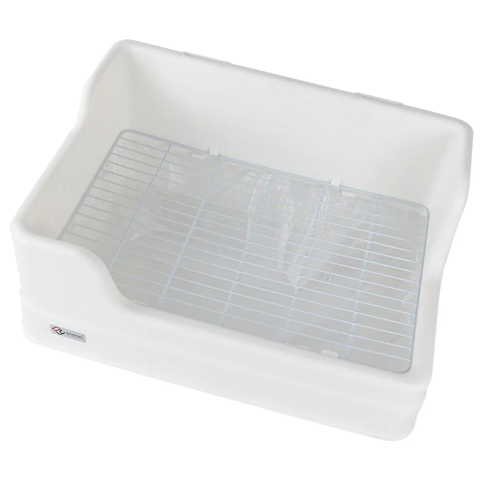 

Guinea Pig Litter Box Cage Guinea Pig Litter Pan Grid Rectangular Guinea Pig Potty Trainer Tray Pet Toilet Hamster Ferret Rabbit