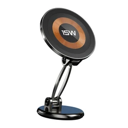 Magnetic Wireless Charging Car Phone Holder with MagSafe Compatibility (Wireless Charge)