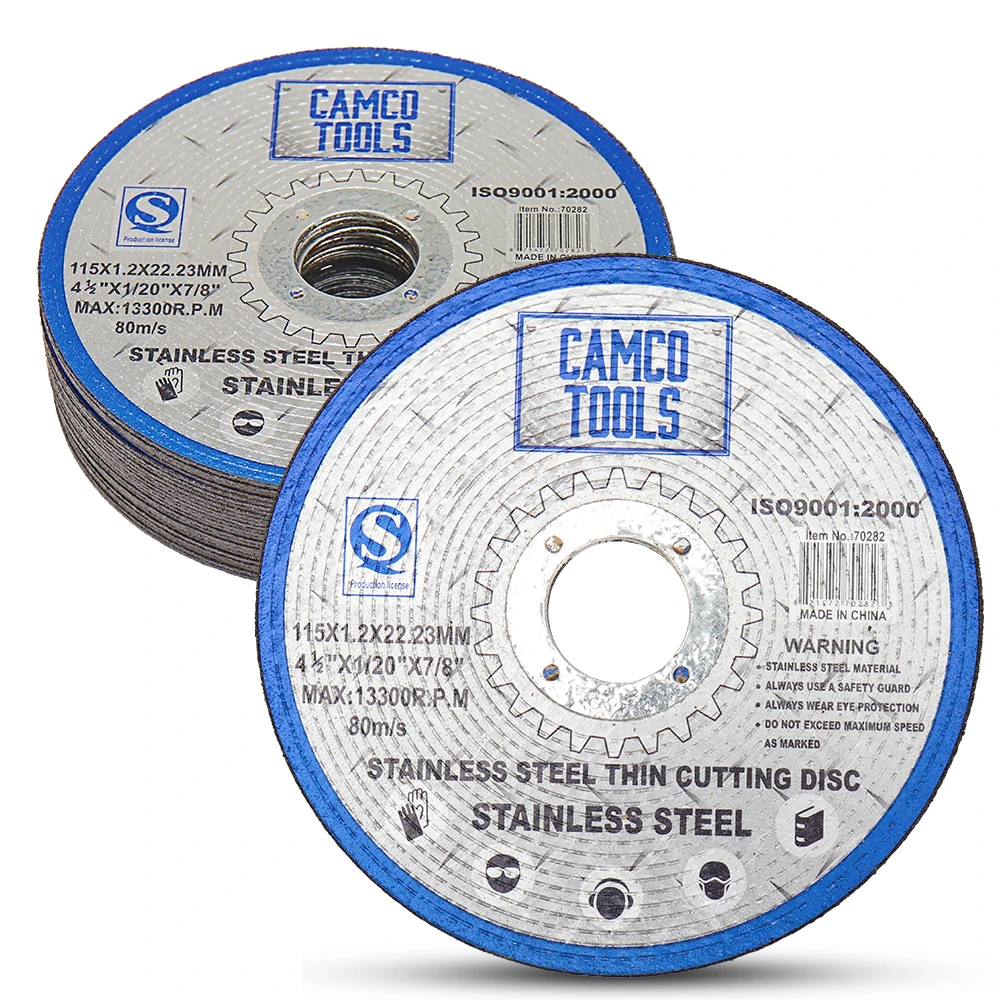 Sanding Disc Cutting Disc Grinding Disc Abrasive Wheel Grinding Wheel-115mm 4 1/2" Stainless Steel Metal Cutting Disc Flap Sanding Grinding Discs