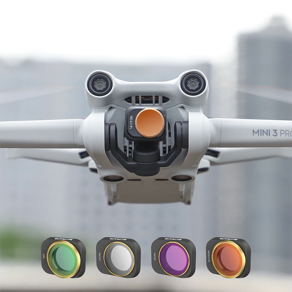 

Sunnylife Drone Lens Filter Remote Control Aircraft Professional Portable Waterproof Oil-Proof Filters Spare Parts Type 11