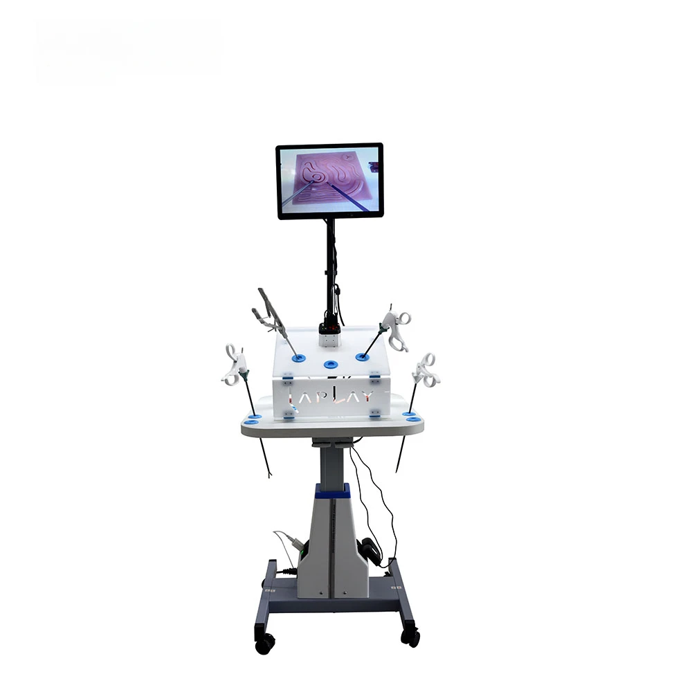 Laplay Laparoscopic Trainer Simulator Box with Camera and Practice modules for Doctor Medical Students Nurse Training