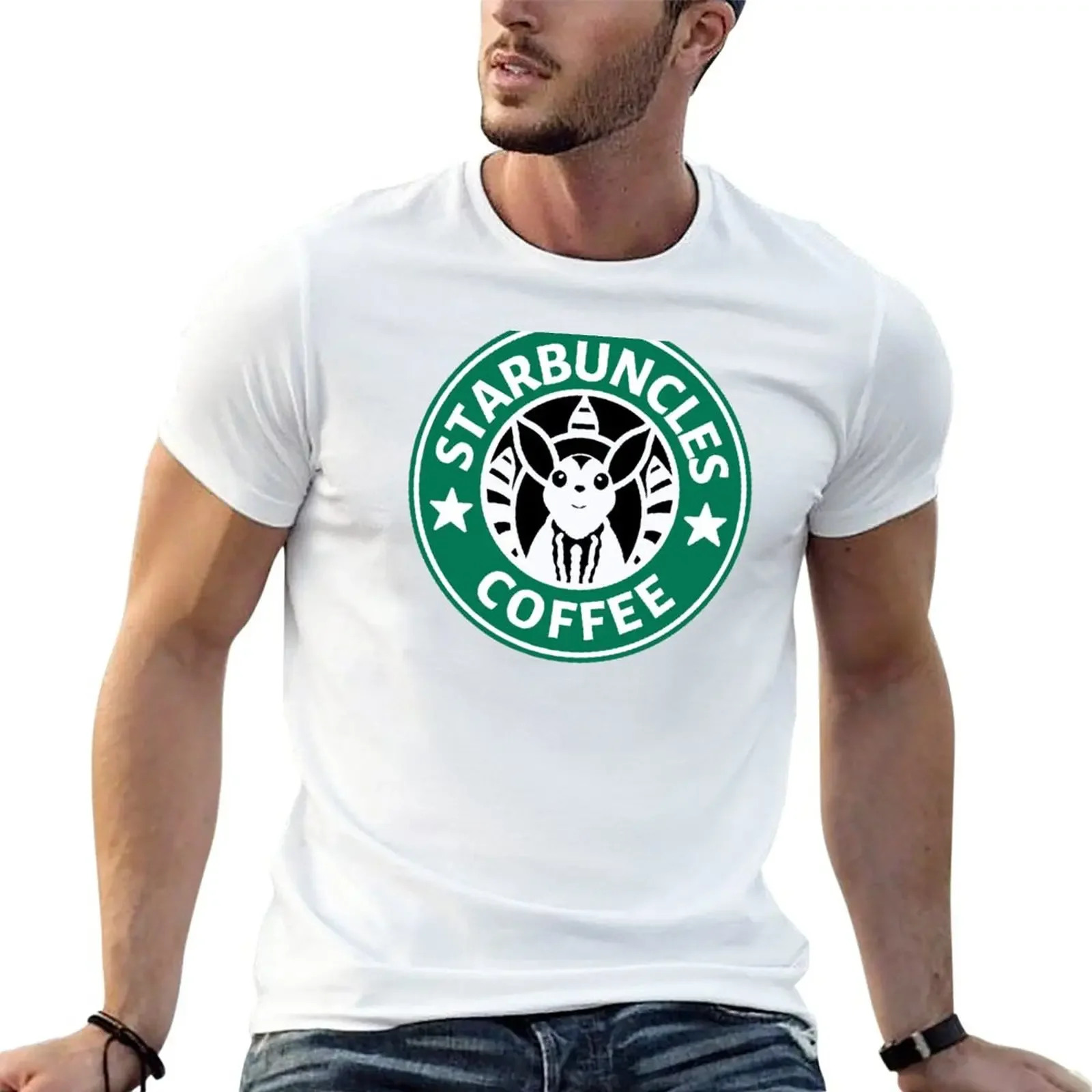 

Starbuncles Coffee (Green) T-Shirt graphics vintage men t shirts