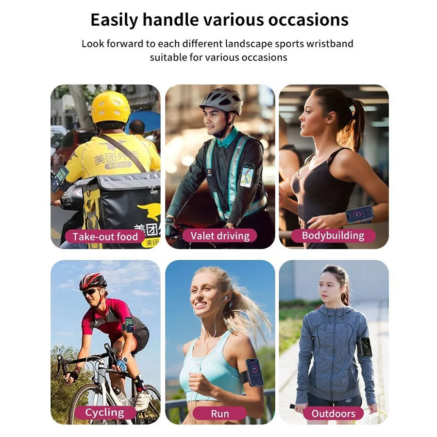 Wrist Rotating Phone Holder Running Fishing Sports Lazy Phone Bracket Support For iPhone Xiaomi Sumsung