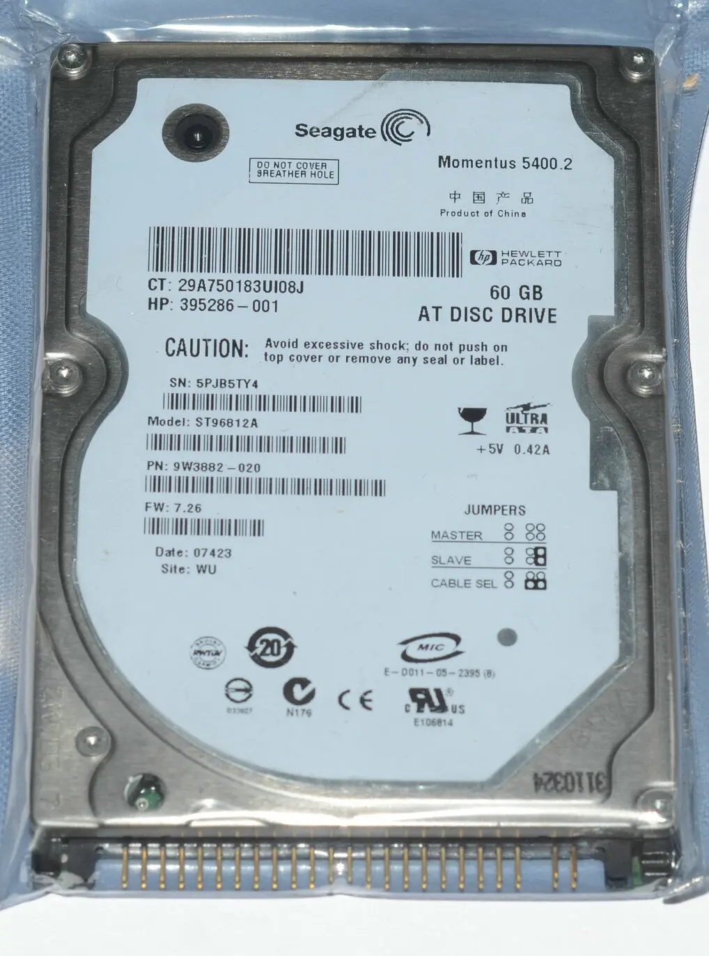 Hard Disk IDE 60GB Hard Disk IDE Toshiba 60 GB 5400 RPM Per Portatili - Modelli MK6034GAX/MK6026GAX, 2.5" Zx Microdrive - Foto 2