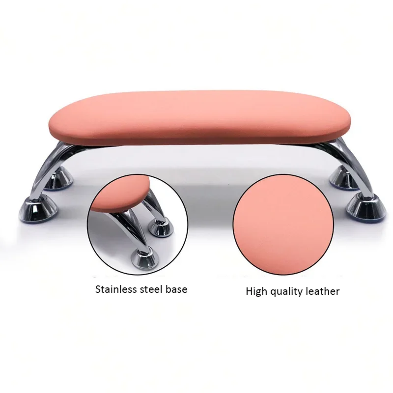 Foldable Hand Rest Nail Pillow Portable Stand Pillow Case With Comfortable Feel Non-slip Table Mat