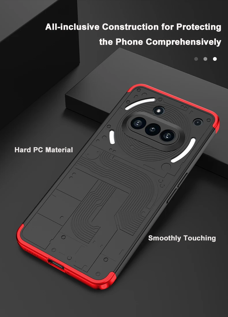 Original Case For Nothing Phone 3A Case Light Precision Hole Shockproof Plastic