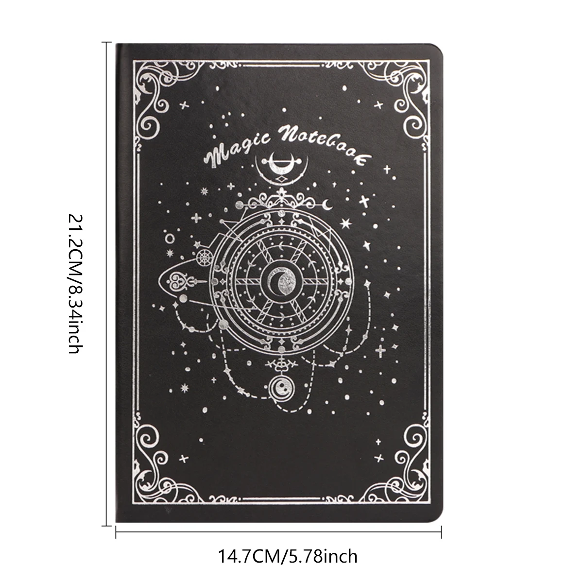 Blank Inner Page PU Magic Notebook