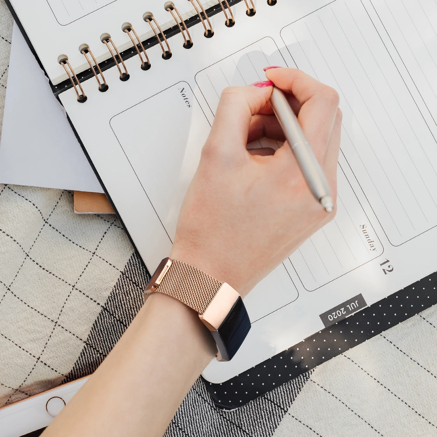 Sleek Metal Magnetic Bracelet Strap