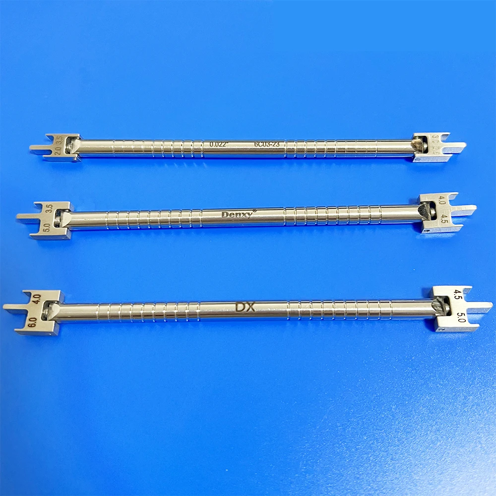 AQualityFullyAdjustableDentalBracketGaugeLocatorStainlessSteel