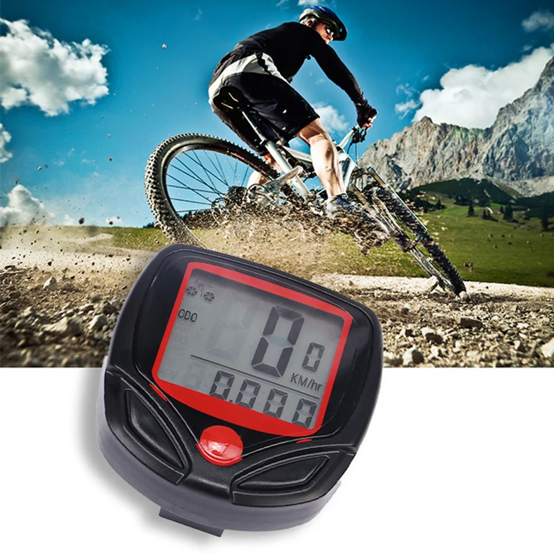 Universal Bicycle Computer LCD Display Digital Bike Speedometer