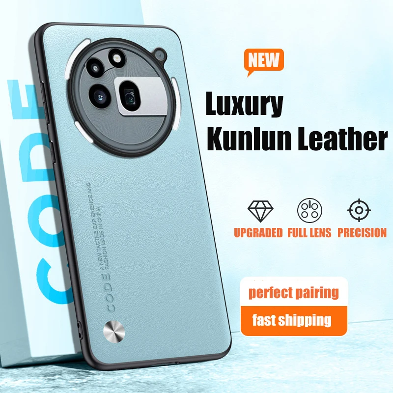 Luxury PU Leather Shockproof Back Cover with Full Protection