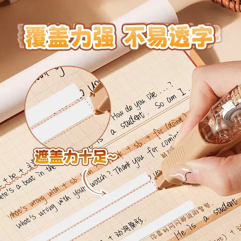 kawaii Aesthetic stationery back to school supplies capybara correction tape corrector school accessories equipment Cute things - 5