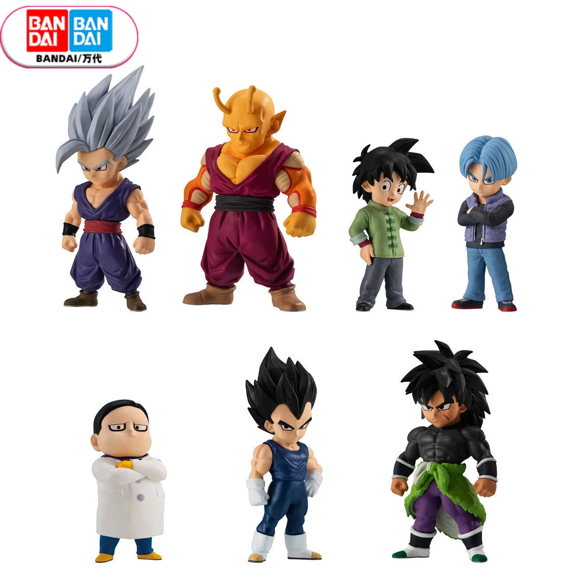 

Оригинальная фигурка Bandai из м/ф «Драконий жемчуг», 16 Гохан гогета, маленькая броли, Подлинная аниме-фигурка, детская коллекционная игрушка