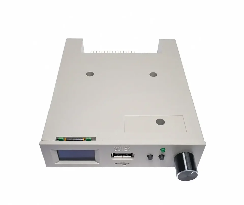 大型OLED Gotek フロッピーエミュレーター 銀ノブ　x2 大型OLED Gotek フロッピーエミュレーター 銀ノブ x2 大型OLED