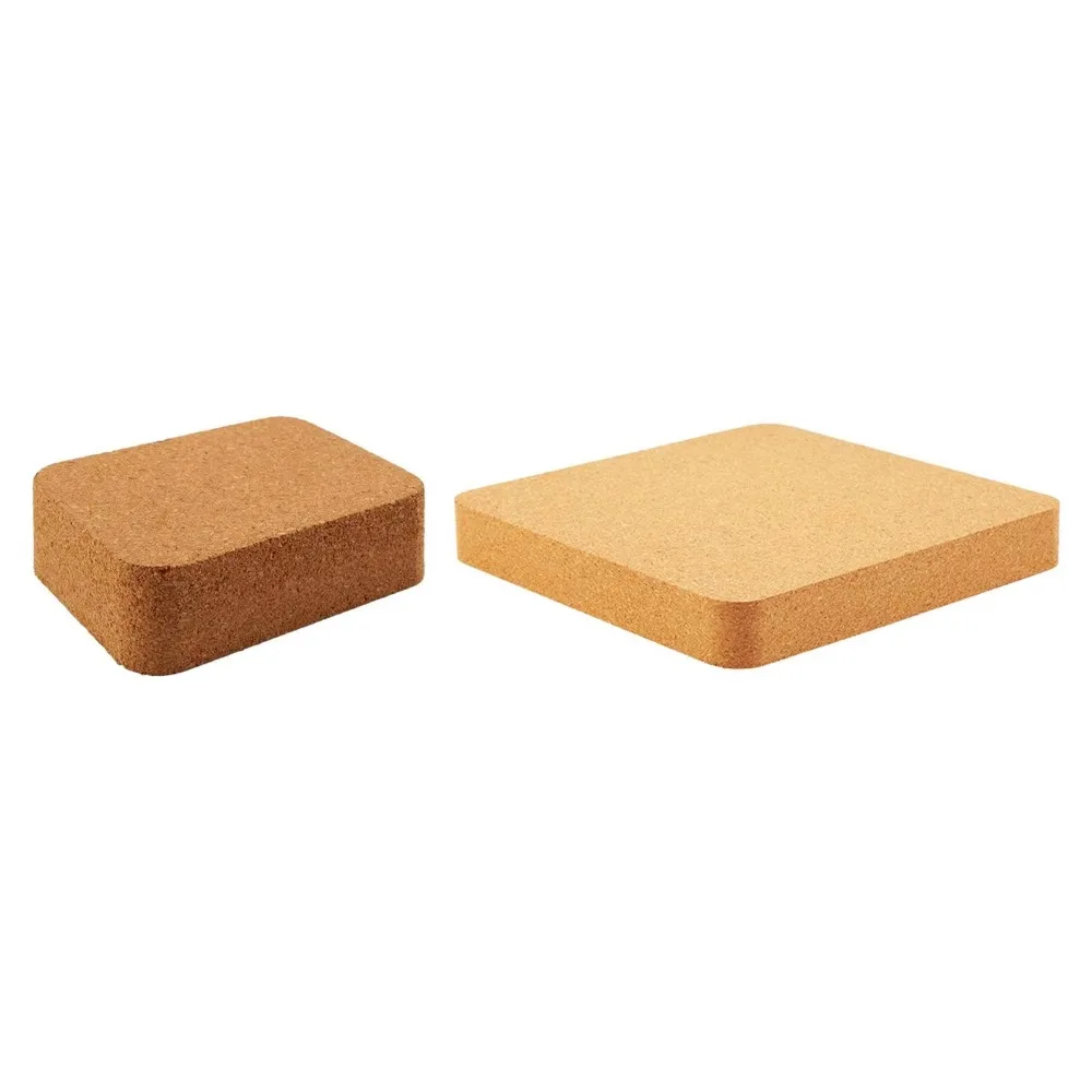 Cork Block Cork Punching Board Leather Stamping Pad Punching Mute Durable DIY Cork Sanding Block Punch Stamping Tool