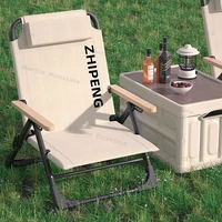Foldable Portable Fishing Chairs Picnic Camping Fallow Comfort Fishing Chairs Backrest Nordic Banco De Pesca Entertainment 1