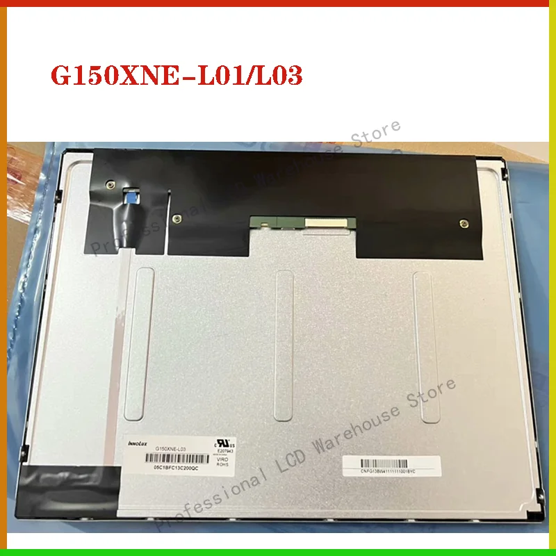 Original G150XNE-L01 G150XNE-L03 G150XNE L03 G150XNE L01 Grade A+ 15" inch LCD Display Screen Panel 1024*768