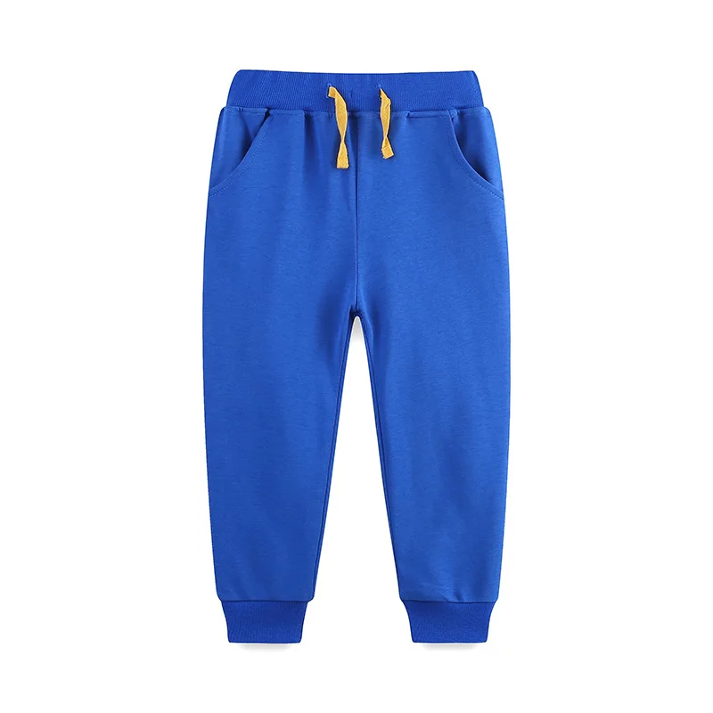 2026 Neu 2-7T Kinder-Jogginghose Modische Sport-Hose mit Bündchen am Knöchel Jungen-Hose aus Baumwolle Bestseller Kleinkinder Herbst-Frühlings-Hose – Detail 7
