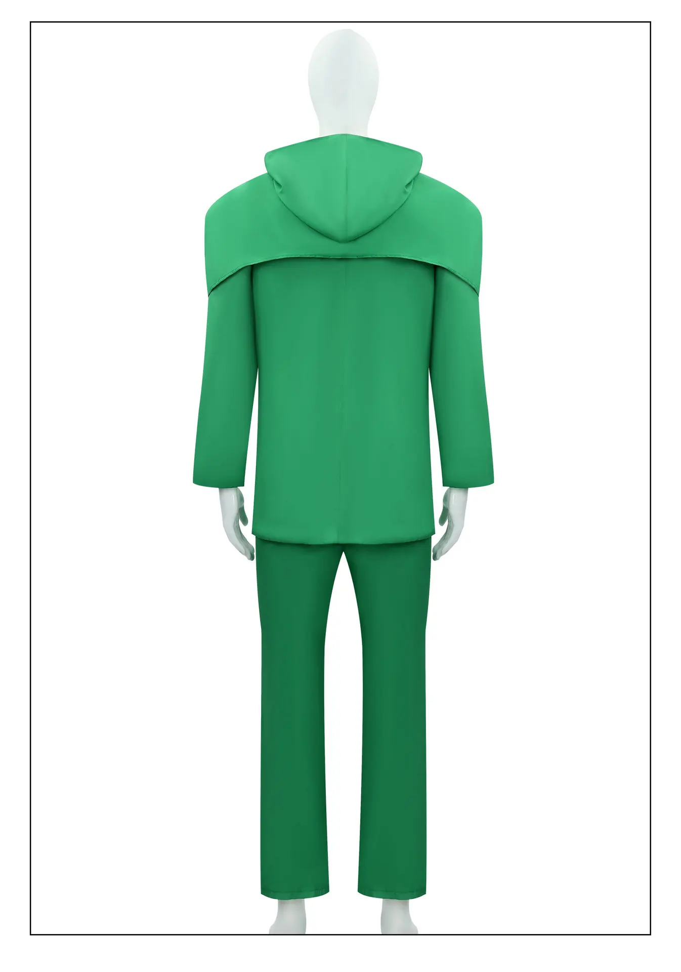 Dr. Victor Doctor Von Downy Subdue Grünes Uniformset für Erwachsene, Film Doctor Doom Cosplay-Kostüm, Maske, Halloween-Party-Outfit – Detail 2
