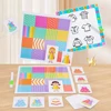 Double Change Of Clothing Battle Kids Dress Up House Matching Educational Toy DIY Change Clothes Puzzle Montessori Kids Girl Gam 2