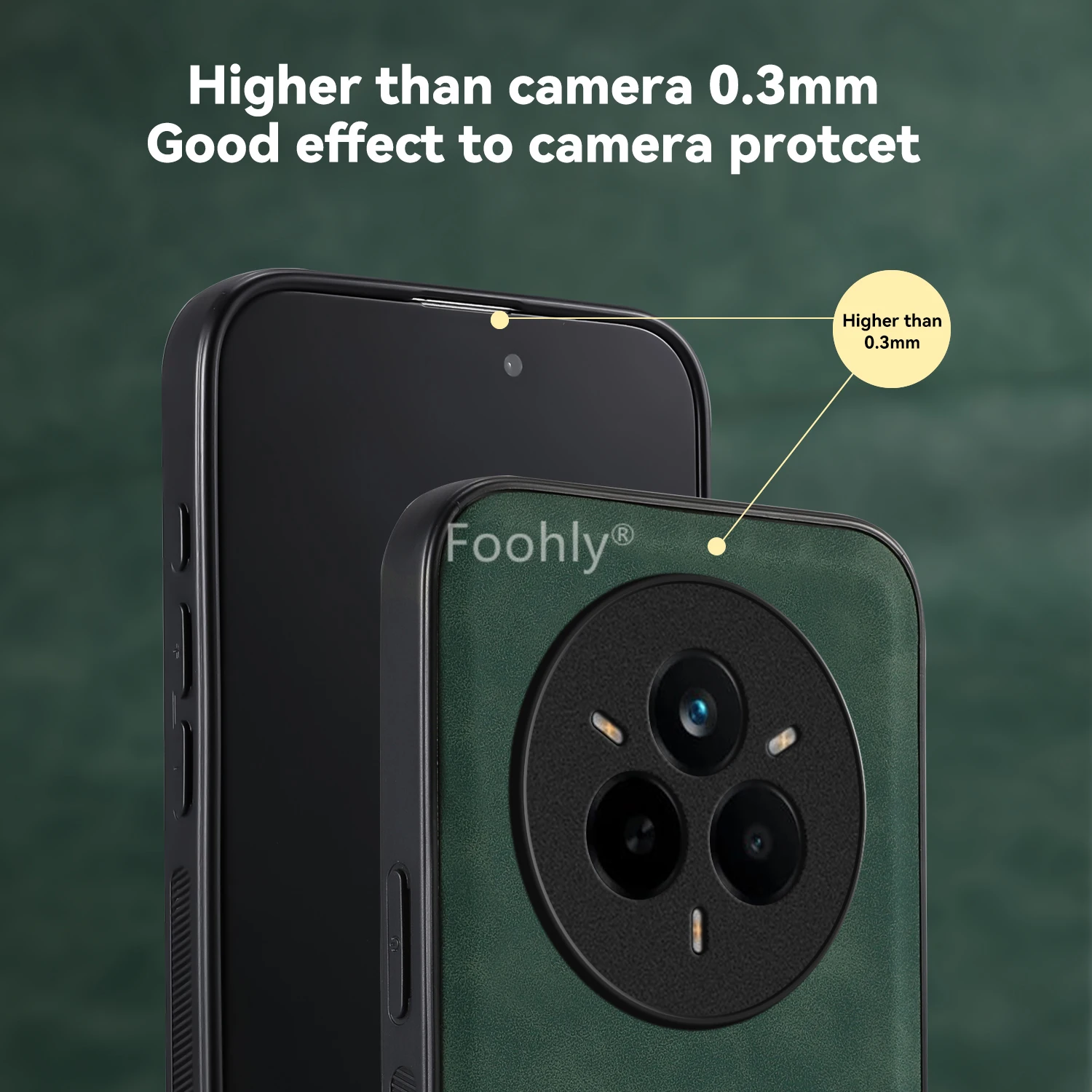 Shockproof Magnetic Nubuck Leather Protective Phone Case
