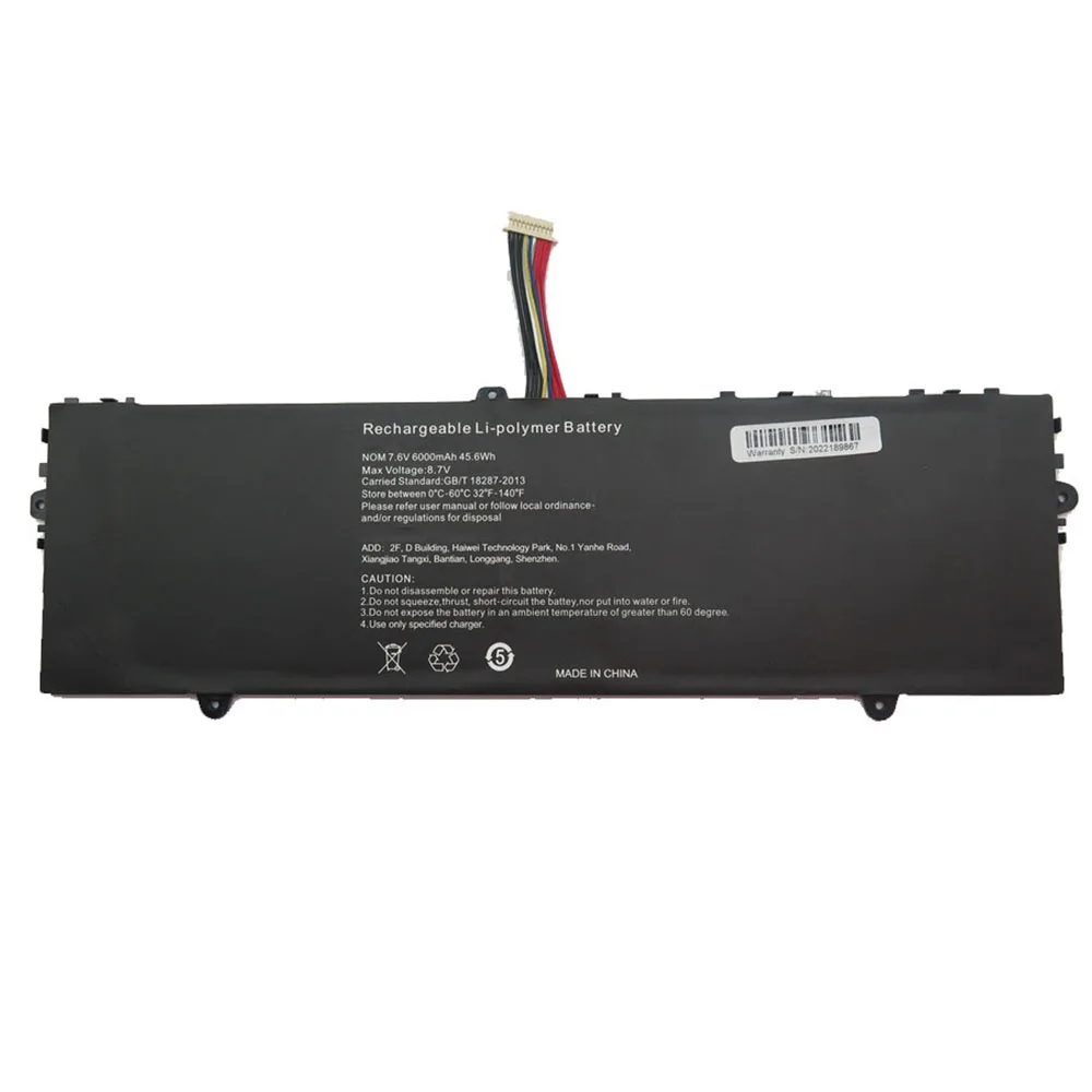 

Аккумулятор для ноутбука 7,6 В 6000 мАч Вт-ч