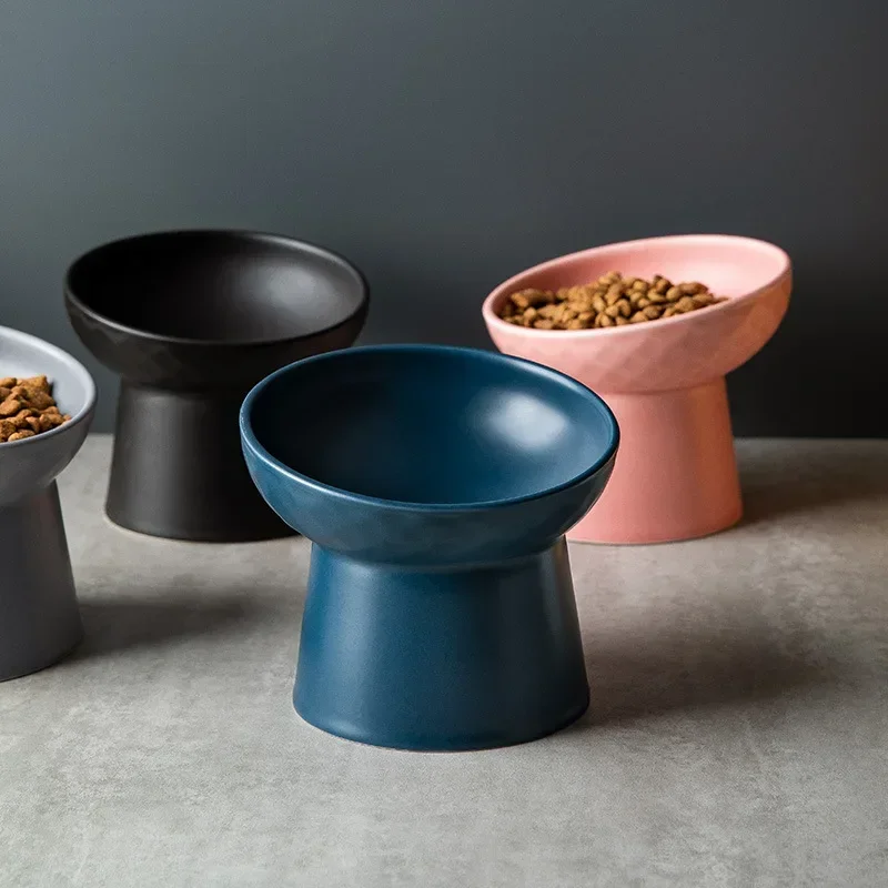 Pet Food Bowl Pet Bowl Dog Bowl Pet Feeder Bowls Cat Nordic Style Food Water Bowl Ceramic Eating Dishes for Puppy Cats