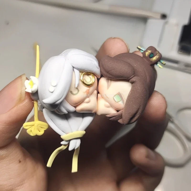 Ultralight Clay Cartoon Doll Silicone Mold - DIY Polymer Clay Animation Character Tool