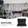 Aluminum Briefcase Electrical Tools Hard Cases Camera Bag Black Alloy First Aid Large Storage Bins 3