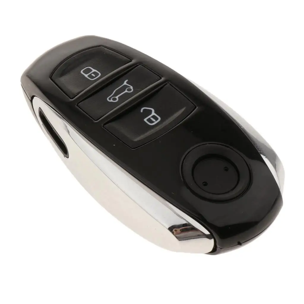 Key Fob Remote Cover Protector Shell Case Cover for Touareg Silver Edge