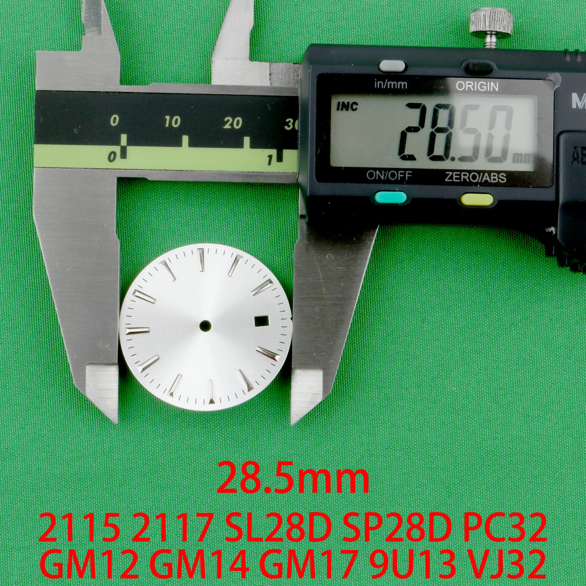 2115 Dial 28.5mm quartz Modified Dial Watch Face Watch Accessories