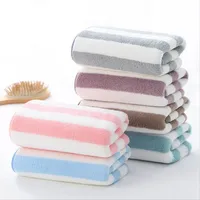 1pcs Microfiber Soft Face Wash Towel Touch Hand Towels Super Absorbent Quick-Drying Comfortable Lightweight Towel Bathroom Home 2