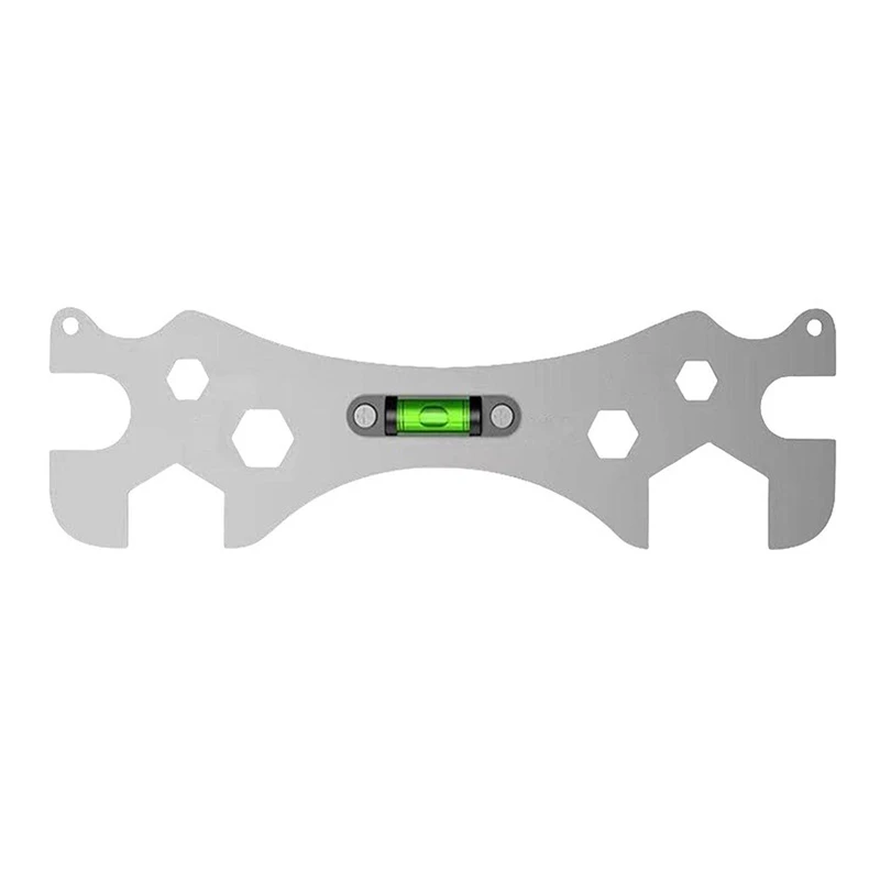 

Multifunctional Wrench Bend Angle Leveling Wrench Shower Faucet Universal Repair Wrench Bathroom Installation And Maintenance
